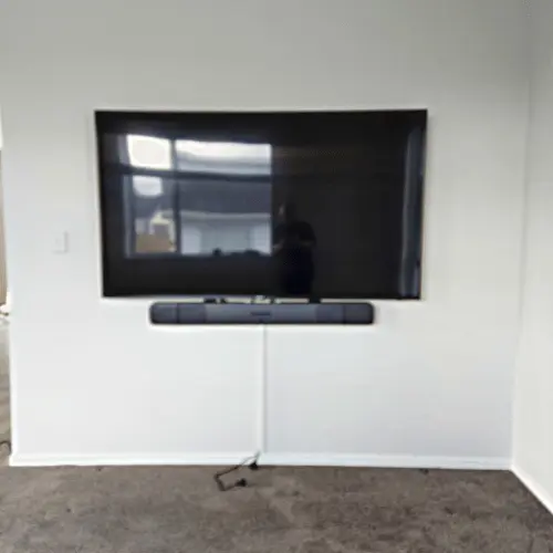 tv and soundbar mounting